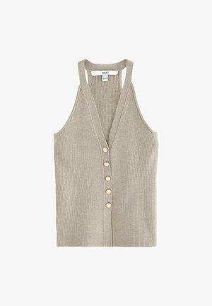 Next REGULAR FIT - Vest - sage green