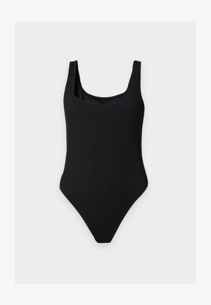 Billabong, SUMMER HIGH SQUARE TANKER - Badedragt - black pebble