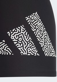 adidas Performance BAR LOGO  - Caleçon de bain - black   white