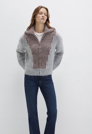 FULL ZIP  - Cardigan - light grey melange