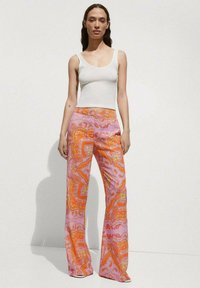 Mango Broek - pink