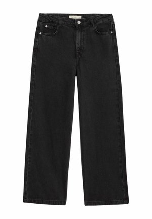 Straight leg jeans - black