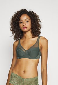 DIM GENEROUS CLASSIC UNDERWIRE BRA - Soutien com aro - grey green