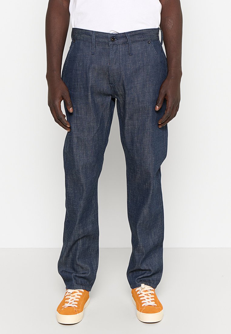 Denham Relaxed fit jeans donkerblauw