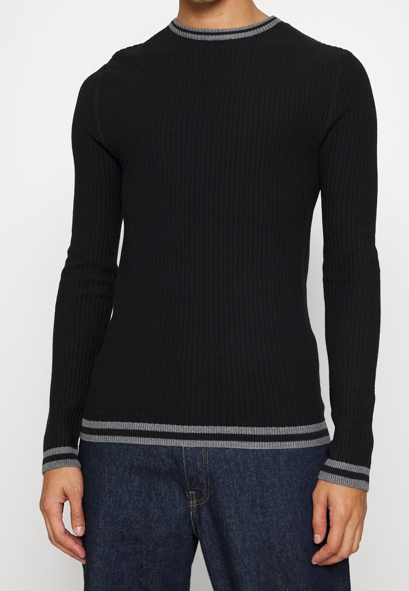 Brave Soul Pullover - black