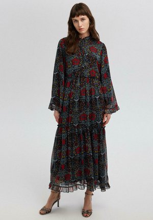 FLORAL PATTERNED  - Maxi dress - black