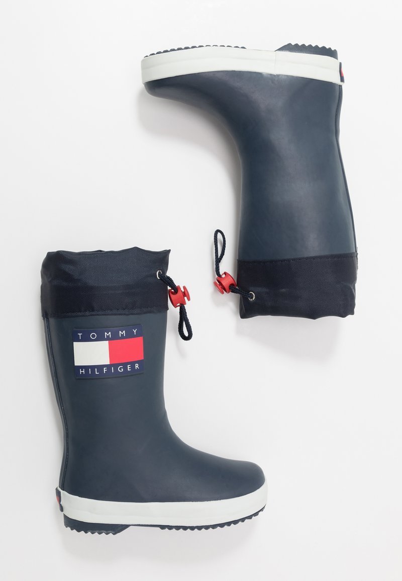 Tommy Hilfiger RUSSELL UNISEX - Botas de agua - blue