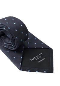 Hackett London DOT - Kravata - ink blue