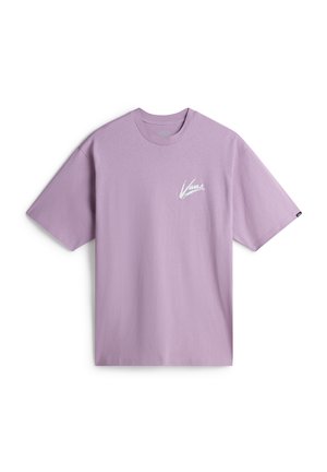 BRUSH SCRIPT LOOSE FIT - T-shirt con stampa - lavender mist