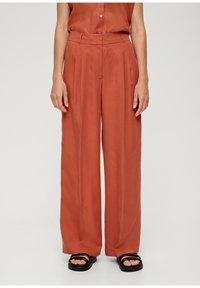 s.Oliver BLACK LABEL Broek - terrakotta