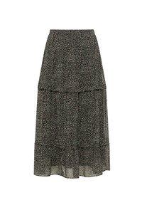 Plooirok - schwarz mehrfarbig