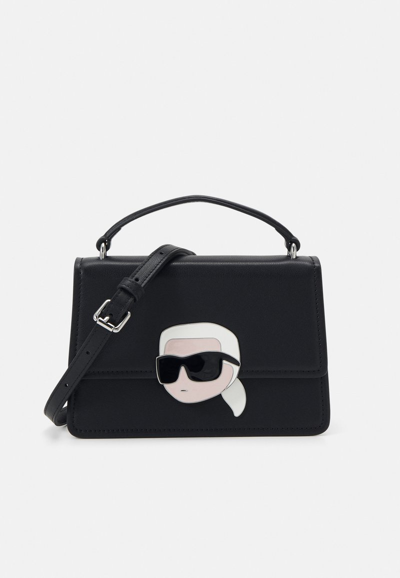 KARL LAGERFELD IKON LOCK - Rankinė per petį - black