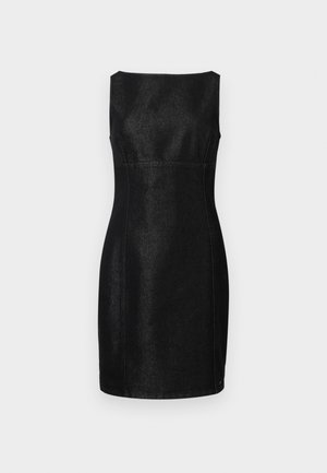 Armani Exchange, DRESS - Robe en jean - black denim
