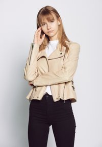 Maze Lederjacke - powder