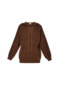 LIU JO Majica s kapuljačom - brown