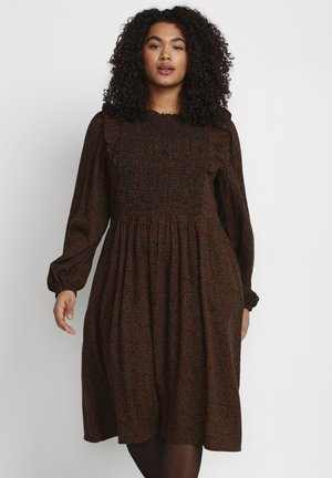 KCVILARA - Denn aty - black toffee petit fleur