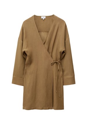 & OTHER STORIES, & OTHER STORIES MINI WRAP DRESS - Päevakleit - brown