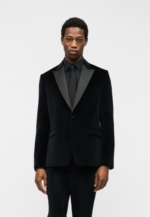MEN TAILORED FIT SUIT - Anzug - black