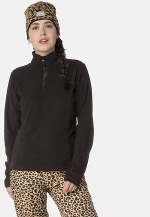 MUTEY - Fleece jumper - true black