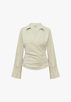 mbyM, GERRI-M - Cămașă - beige/blue stripe