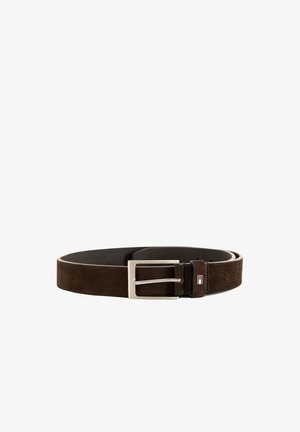 Tommy Jeans, AM0AM13754 UNISEX - Zakelijke riem - marron