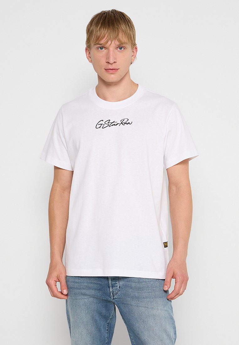 G-Star T-shirt print wit G-Star T-shirt print wit