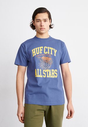 HUF SWISH TEE - T-Shirt print - twilight