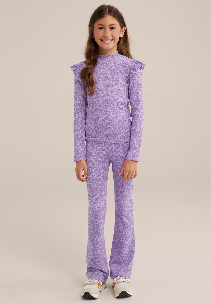 WE Fashion Legíny – nohavice - violet