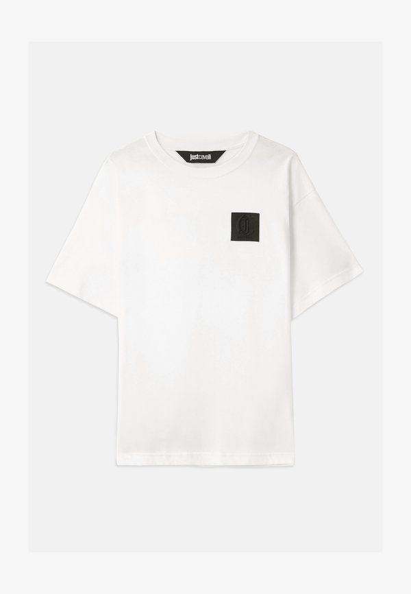 SQUARE RUBBER PATCH - Basic T-shirt2