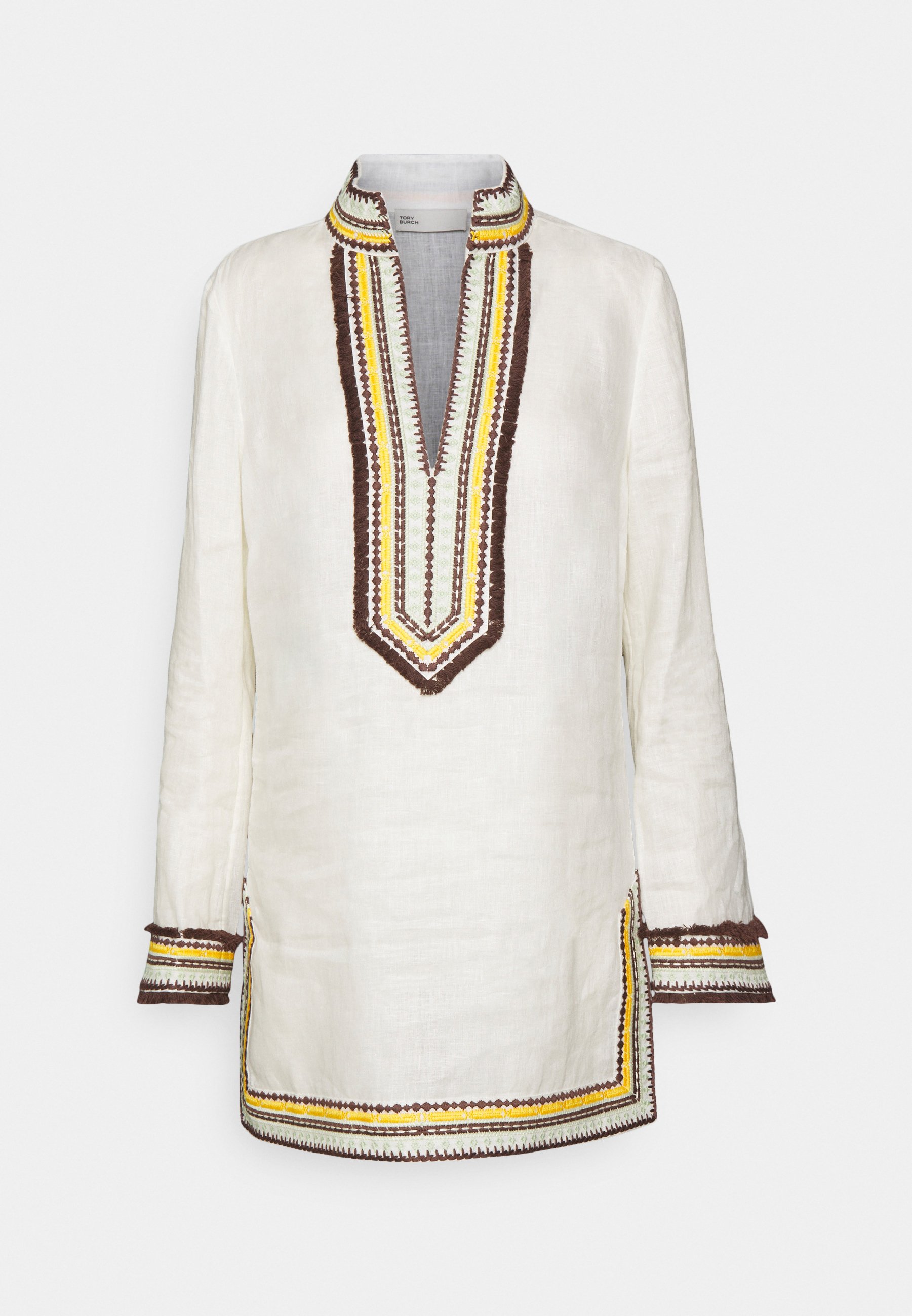 embroidered beach tunic tory burch