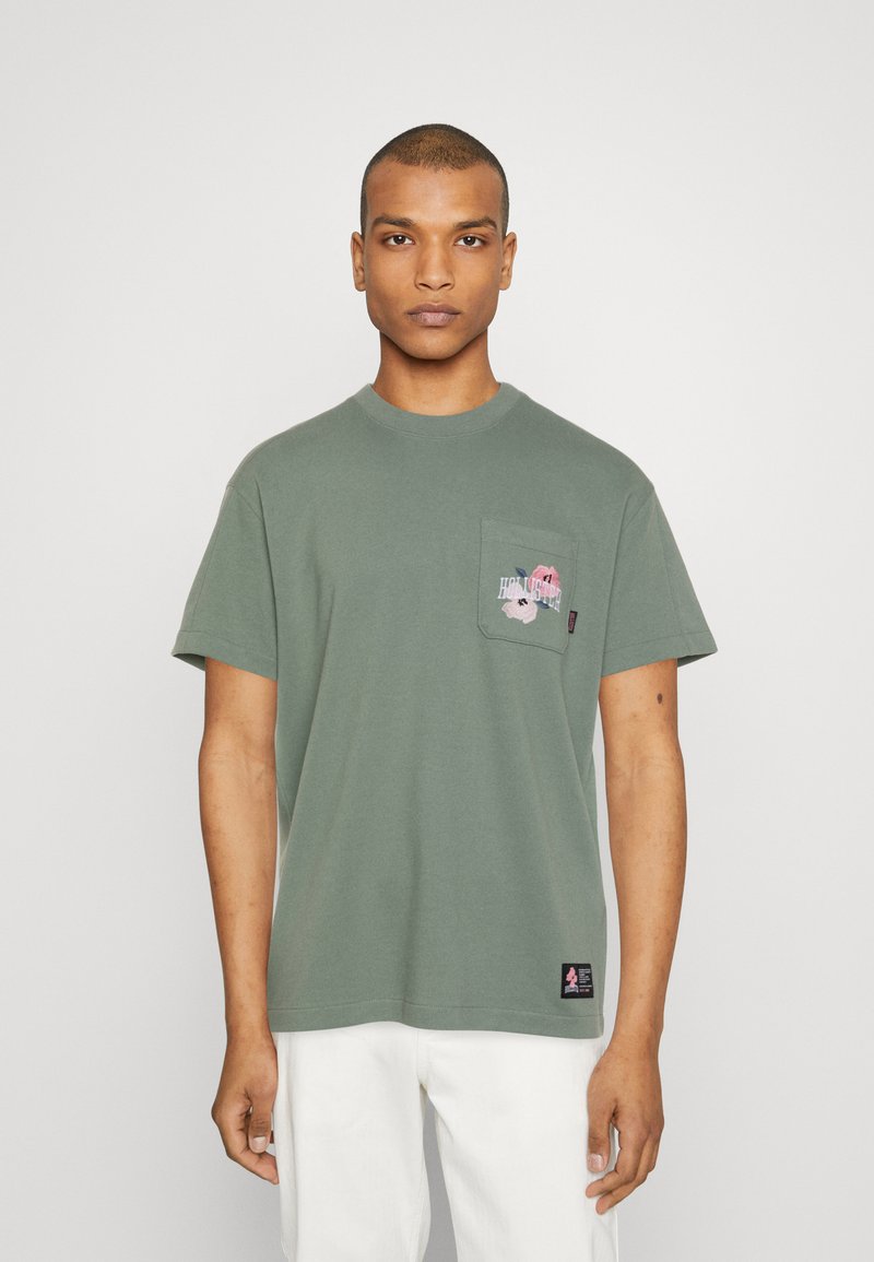 Hollister Co. Tshirt print sage/groen Zalando.nl
