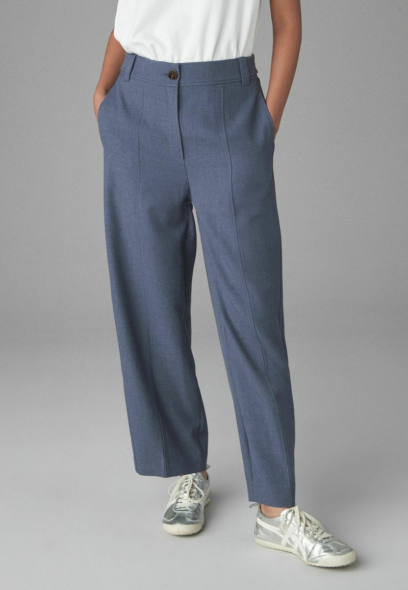Next TAILORED HOURGLASS BARREL LEG - Auduma bikses - navy