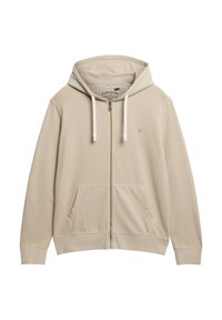 ESSENTIAL - Sweater met rits - light beige