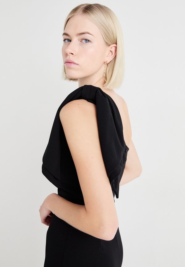 HELENA ONE SHOULDER BOW - Jersey dress2