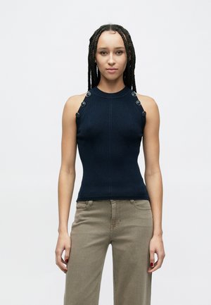 BICE HALTER NECK  - Μπλούζα - suiting blue