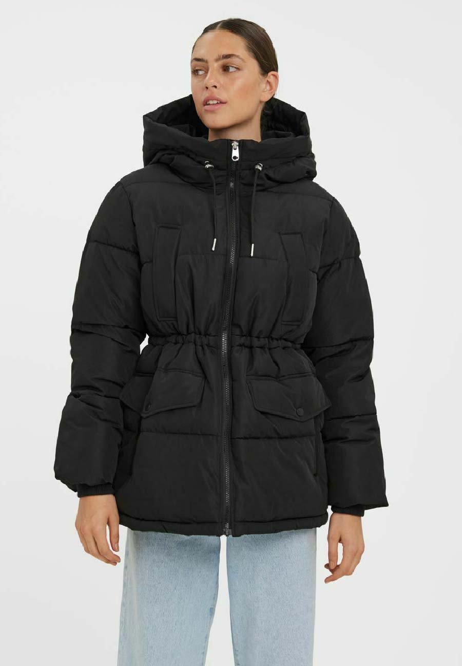 Vero Moda VMELANOR - Winterjas - black/zwart - Zalando.nl