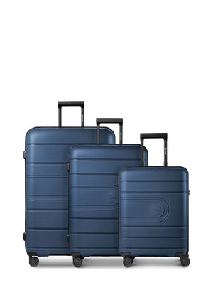 Redolz WHEEL SUITCASE SET UNISEX - Set di valigie - midnight blue