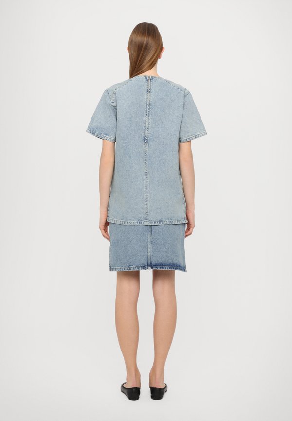 Print T-shirt - fantasia blu3