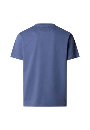 Hackett London, HACKETT LONDON BASIC T-SHIRT SS LOGO TEE - T-Shirt basic - airforce blue