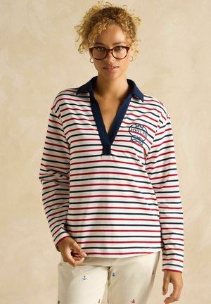 TALLIE RELAXED FIT COLLARE - Polo shirt - navy red