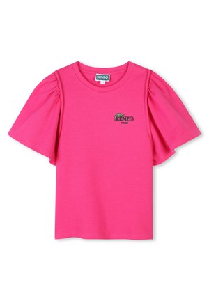 SHORT-SLEEVED  - T-shirt basic - grenadine