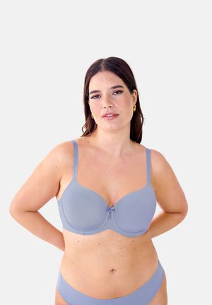 TRUE - T-shirt bra - blue-grey