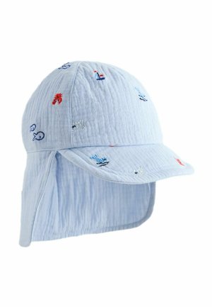 SUMMER - Cappellino - blue embroidered