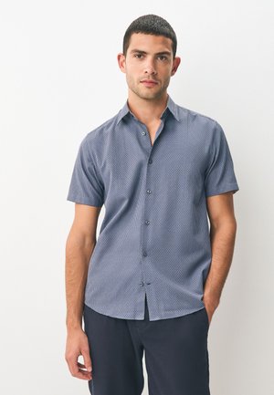 REGULAR FIT - SHORT SLEEVE SMART - Košeľa - navy