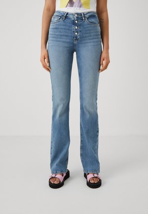 ONLY Tall ONLPOSH SLIM - Flared Jeans - light medium blue denim