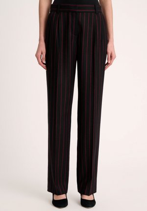 Luisa Spagnoli OTTONARIO - Trousers - var nero fucsia
