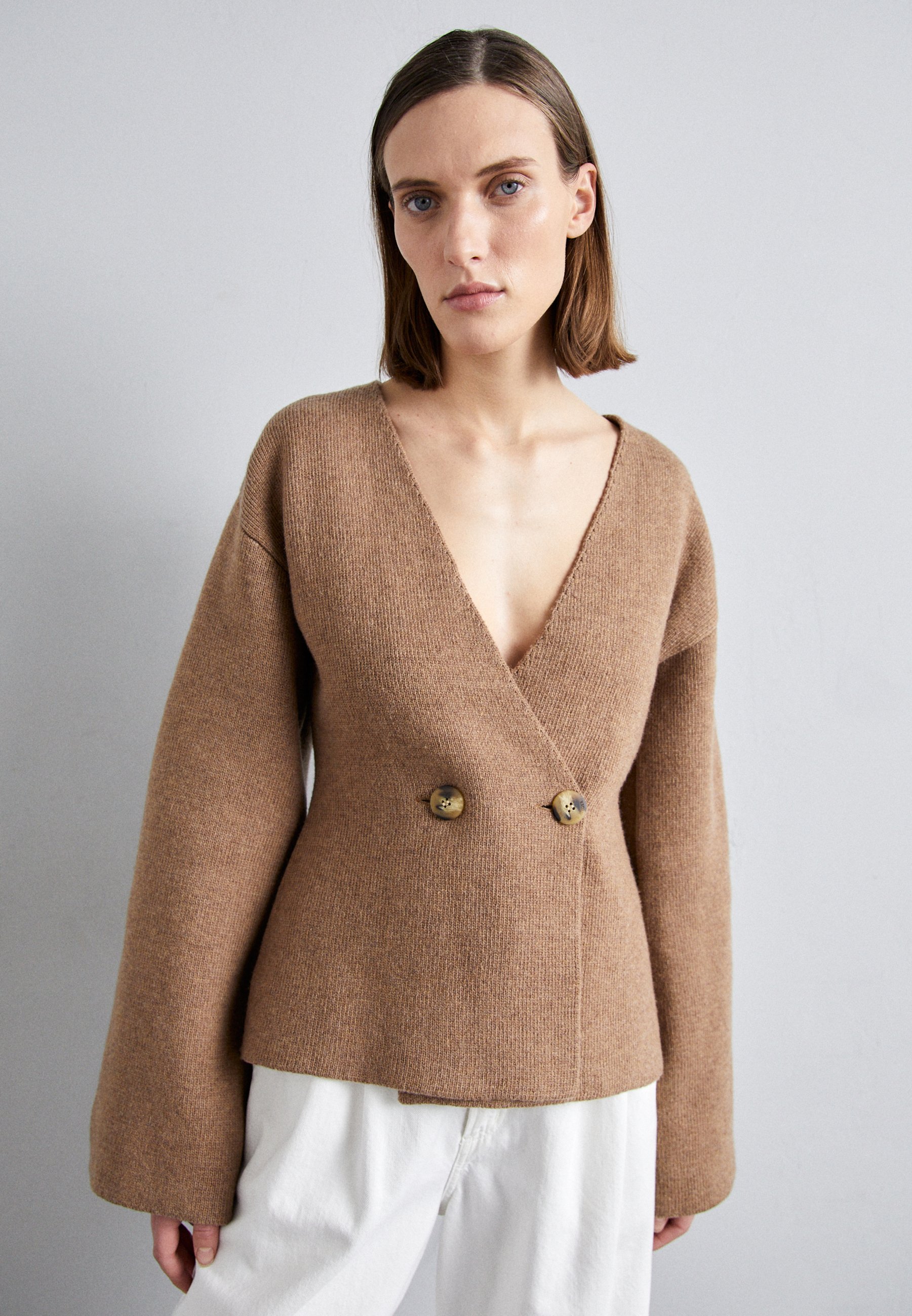 By Malene Birger TINLEY - Cardigan - tobacco brown/cognac 