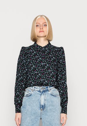 YAS Blusa - black balara