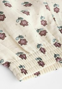 Next WIDE LEG SET - REGULAR FIT - Tygbyxor - ecru pink floral