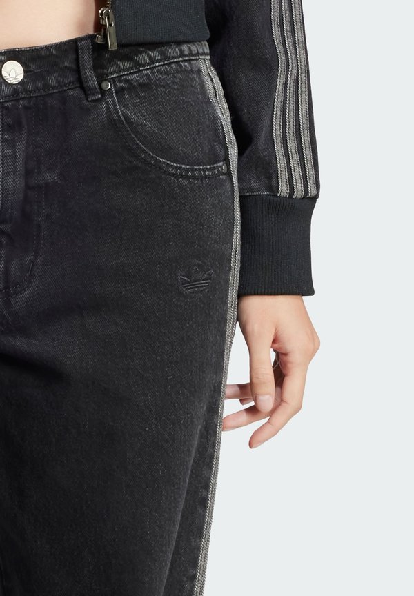 ADICOLOR DENIM 3-STRIPES TRACK PANTS - Straight leg jeans3